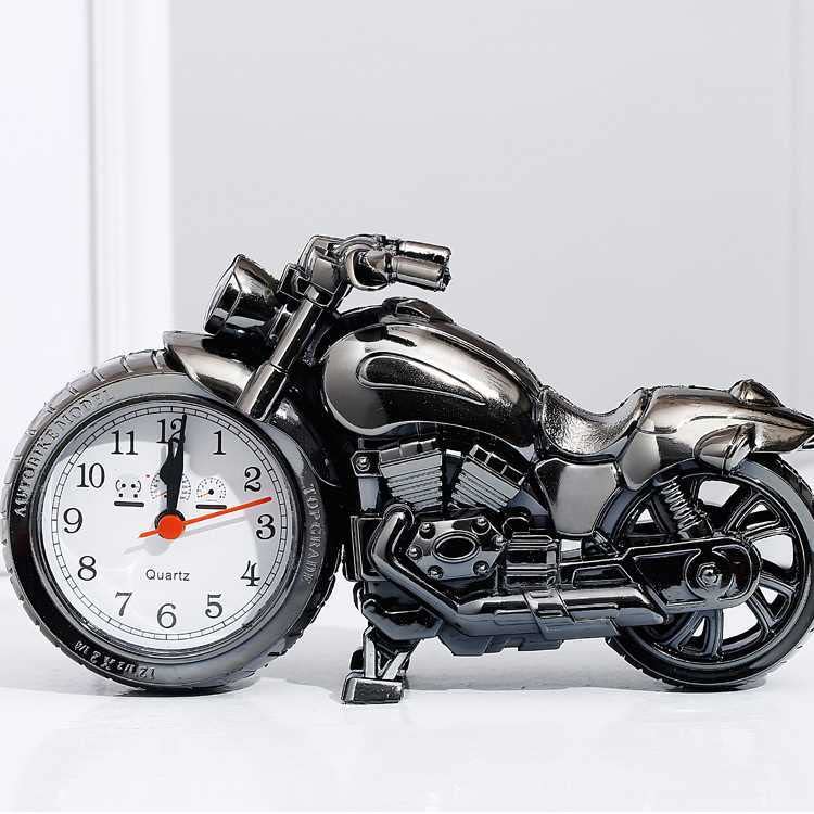Amazon.co.jp: Homilius オートバイ バイク型時計 目覚まし時計